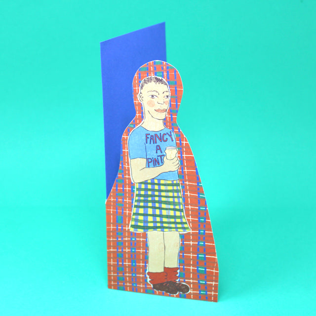 Fancy A Pint? Greetings Card