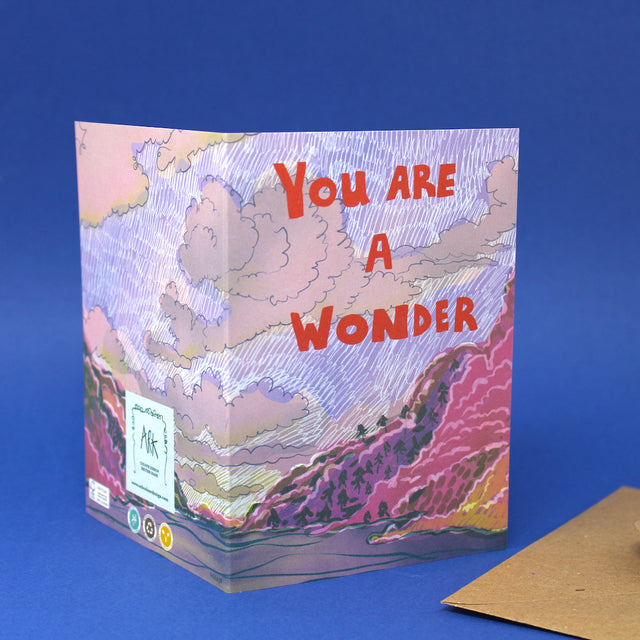 You are a Wonder A6 Greetings Card
