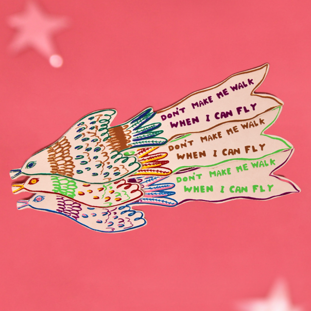 I can Fly Bookmark