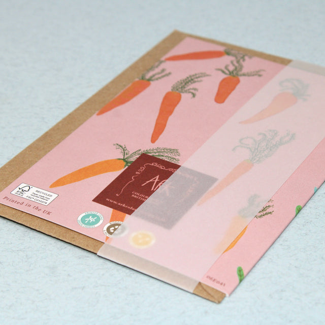 Veg Out A6 Greetings Card