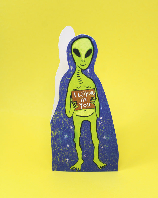 I Believe in You Greetings Card