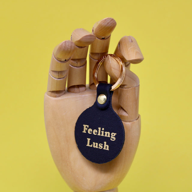 Feeling Lush Smilie Key Fob