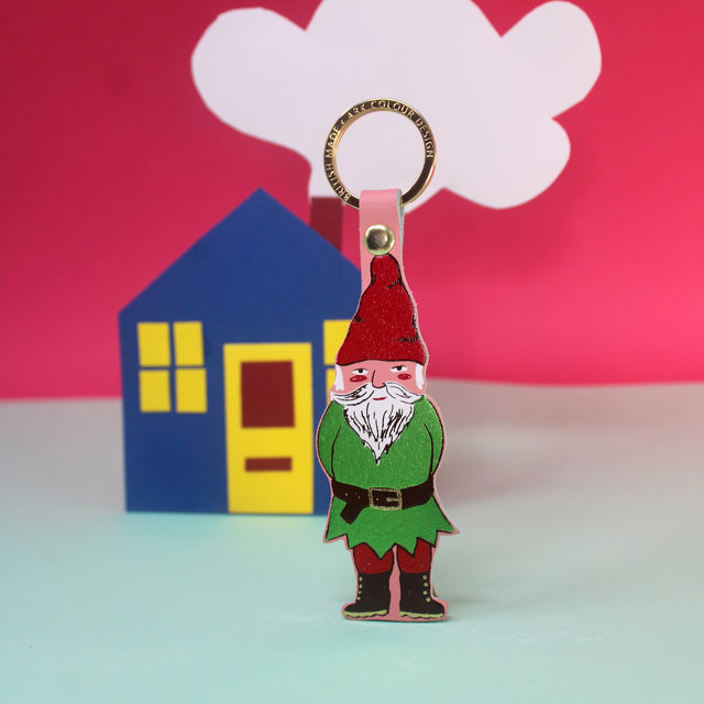 Welcome Gnome Key Fob