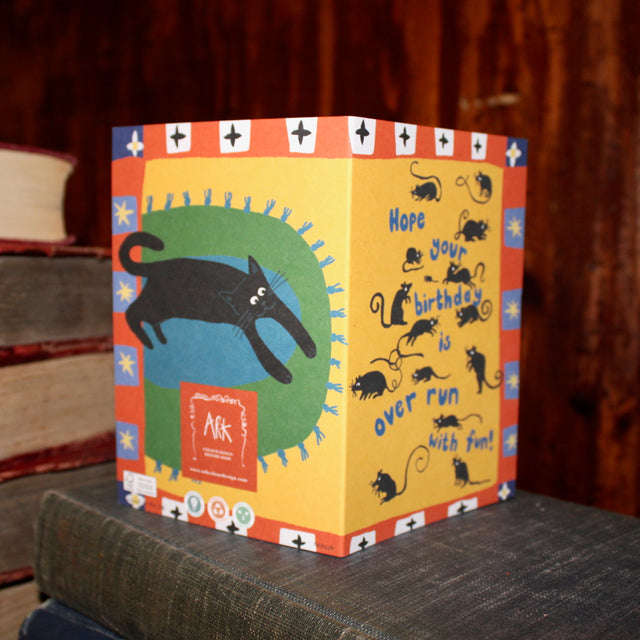 Overrun With Fun A6 Greetings Card