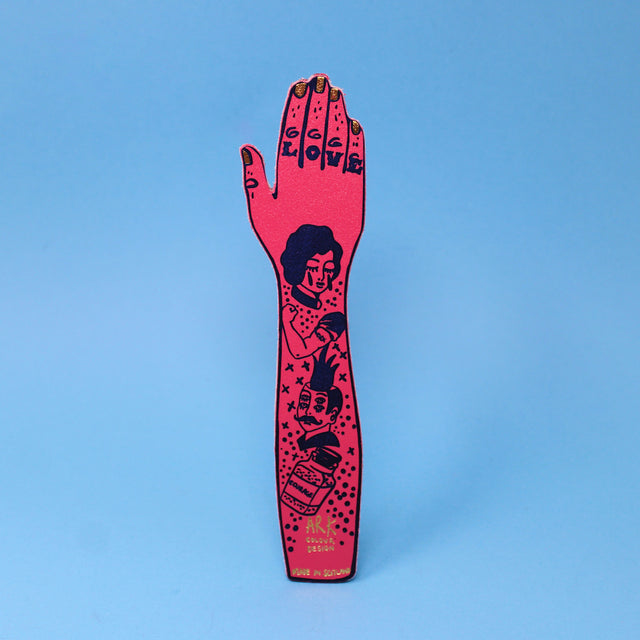 Tattooed Arm Bookmark