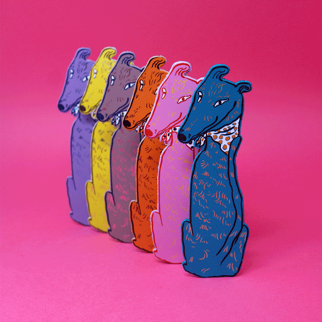 Dog Tails Bookmark