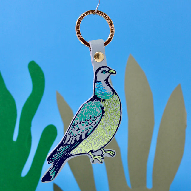 Feral Pigeon Key Fob