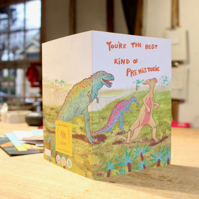 Prehistoric Birthday Card A6 Greetings Card