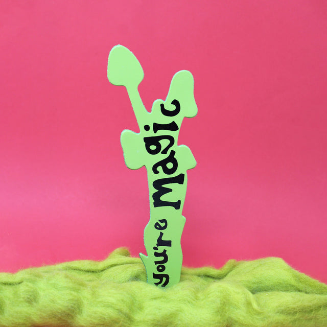 You're magic leather bookmark