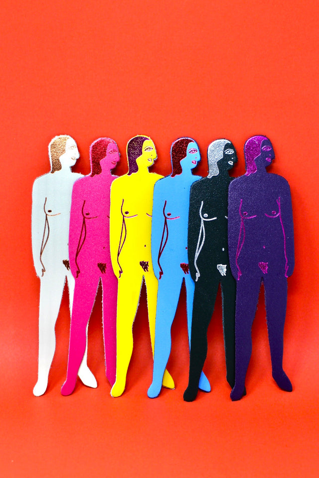 Tattooed Nudist Bookmarks