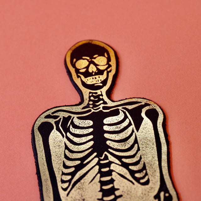 Skeleton Bookmark - You Read Right Through Me