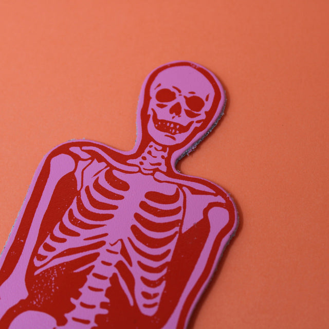 Skeleton Bookmark - You Read Right Through Me