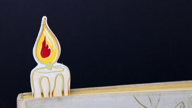 Candle Bookmark