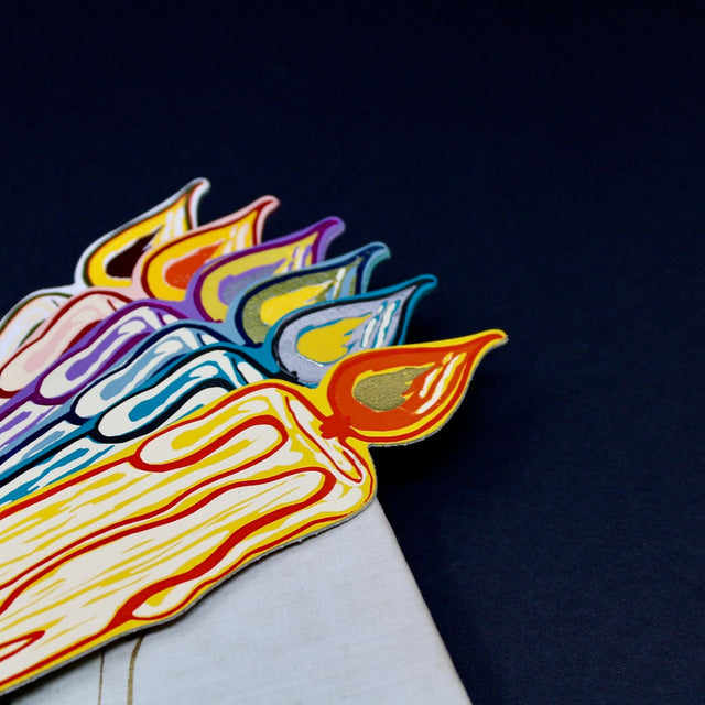 Candle Bookmark