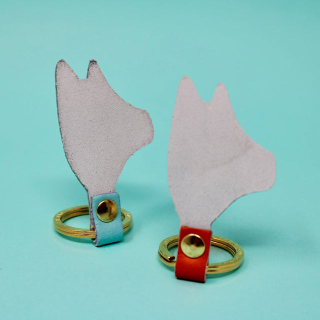Dog Head Key Fob