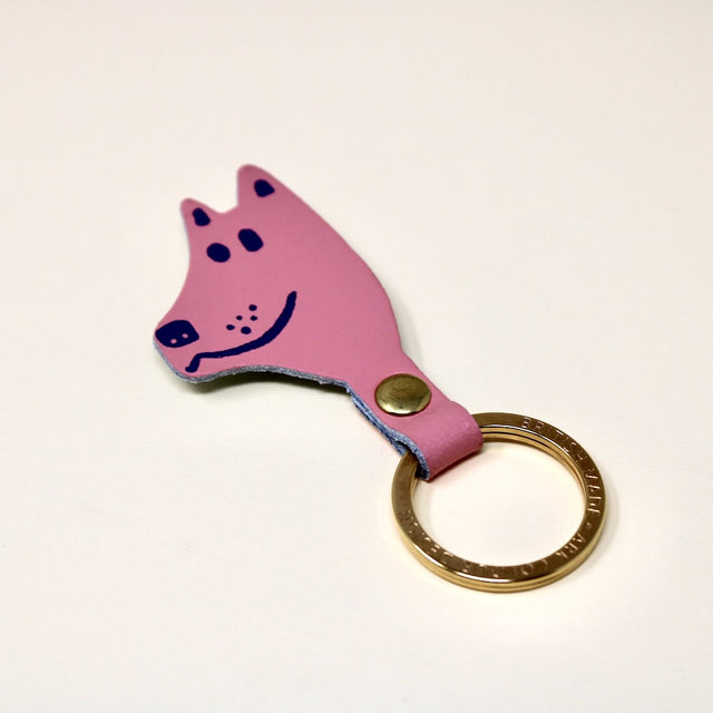 Dog Head Key Fob