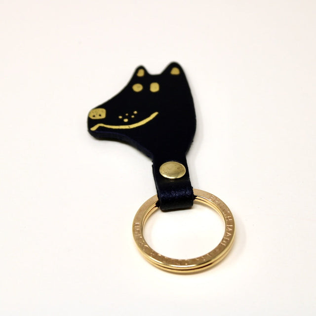 Dog Head Key Fob