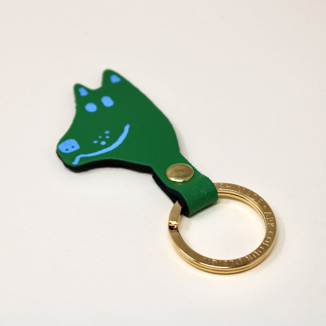 Dog Head Key Fob