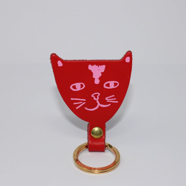 Cat Head Key Fob