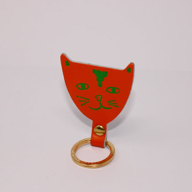 Cat Head Key Fob