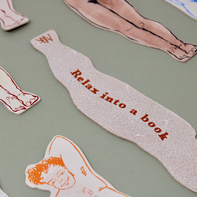 Relaxed Nude Bookmark