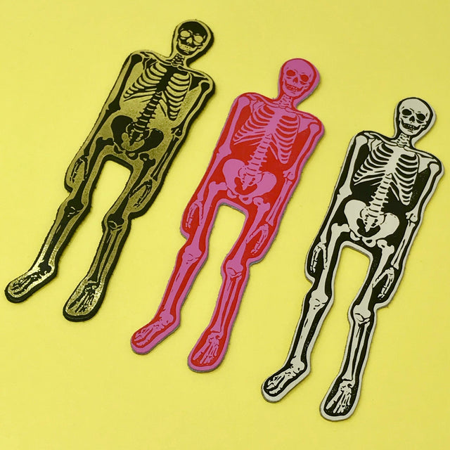 Skeleton Bookmark - You Read Right Through Me