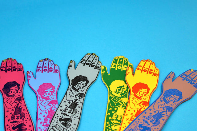 Tattooed Arm Bookmark