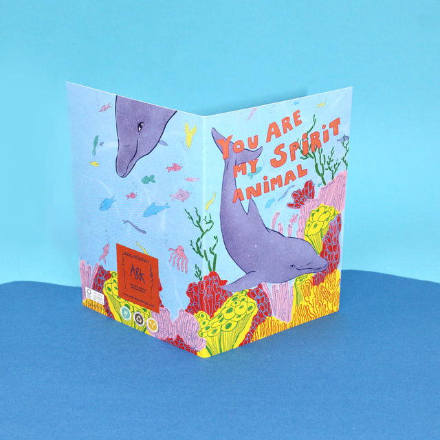 Spirit Animal A6 Greetings Card