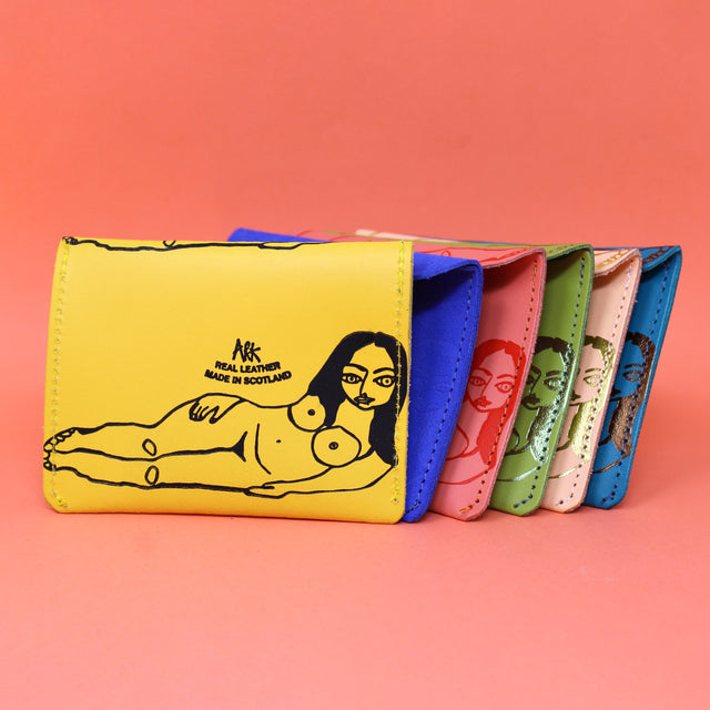 Lounging About Leather Popper Purse