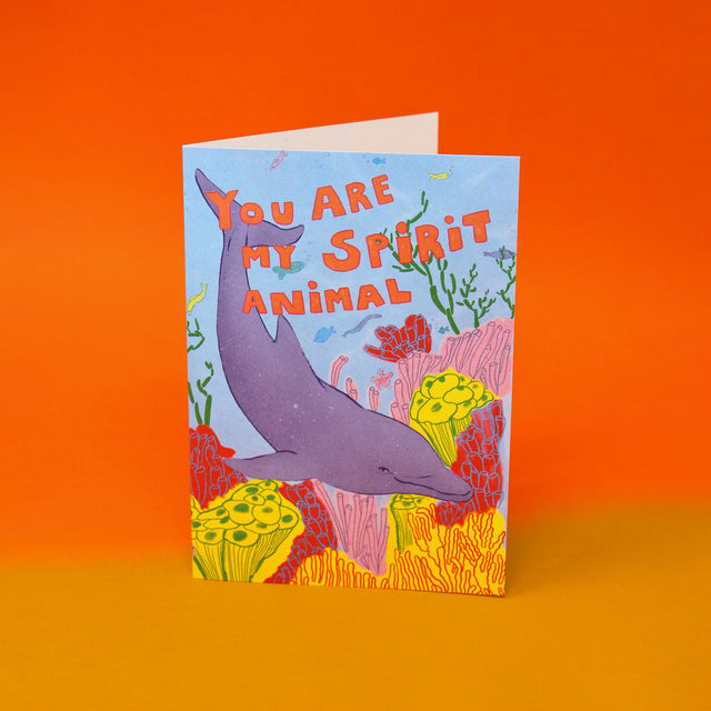 Spirit Animal A6 Greetings Card