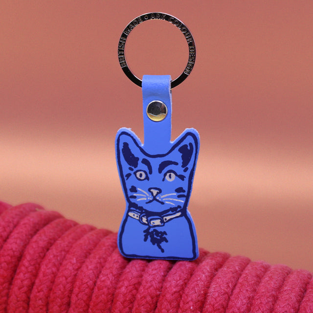 Tabby Cat Key Fob