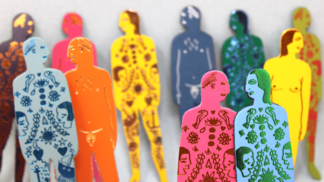Tattooed Nudist Bookmarks – Ark Colour Design - Retail