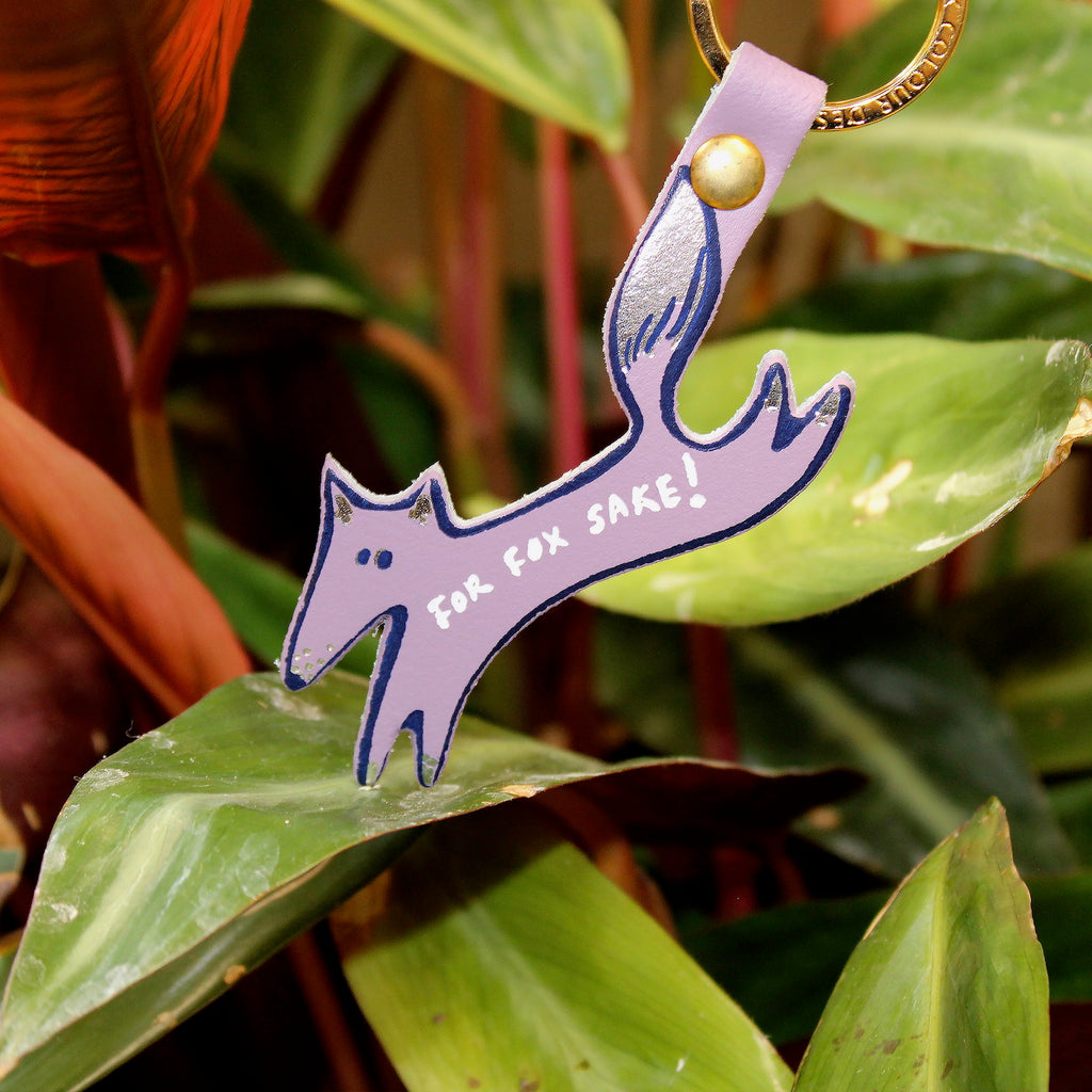 For Fox Sake Key Fob – Ark Colour Design - Retail