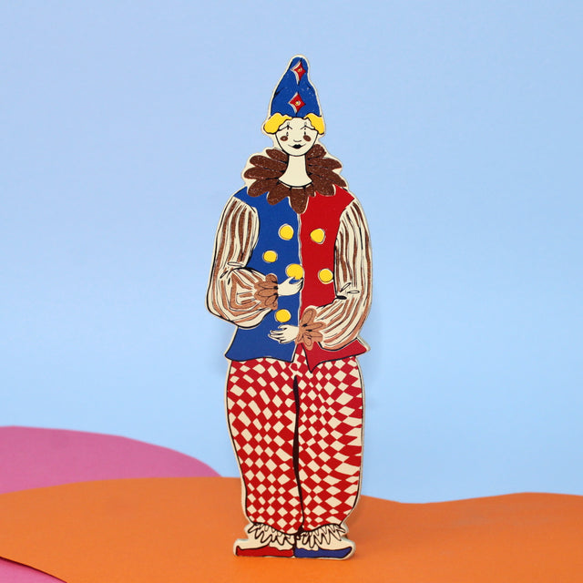 Clown Bookmark