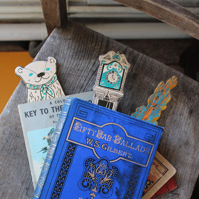 Grandfather Clock Bookmark