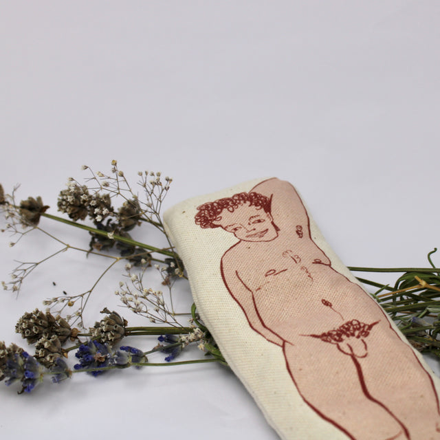 Relax in the Nude Lavender Bag
