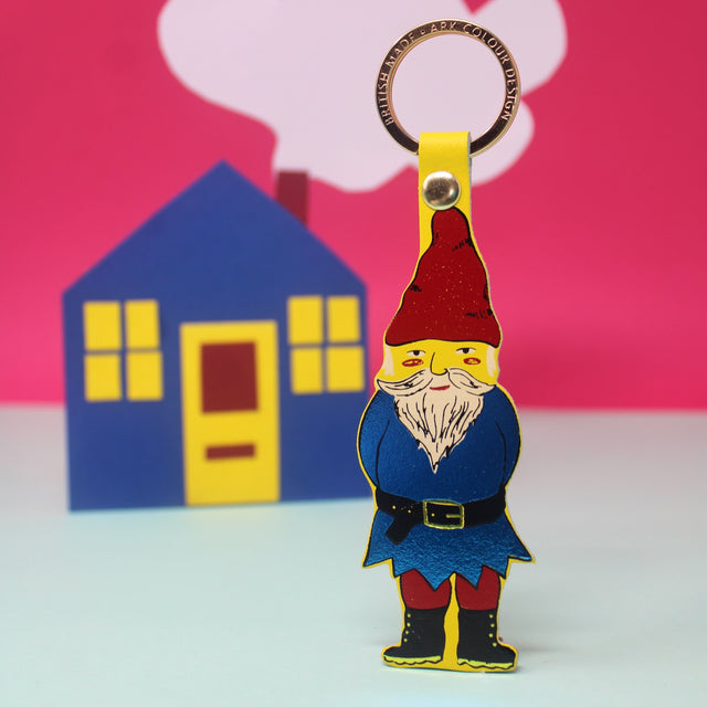 Welcome Gnome Key Fob