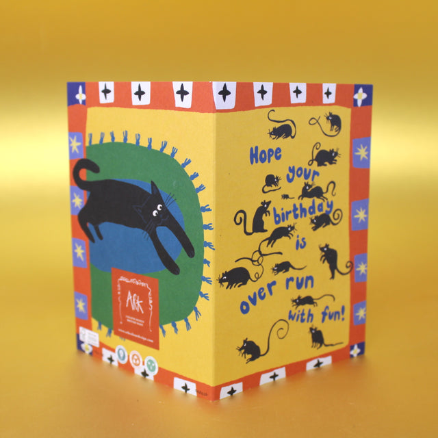 Overrun With Fun A6 Greetings Card