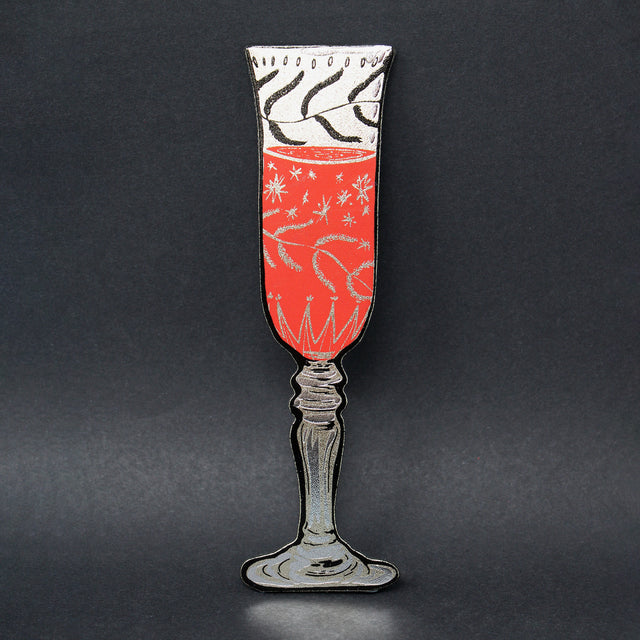 Wine Glass Bookmark