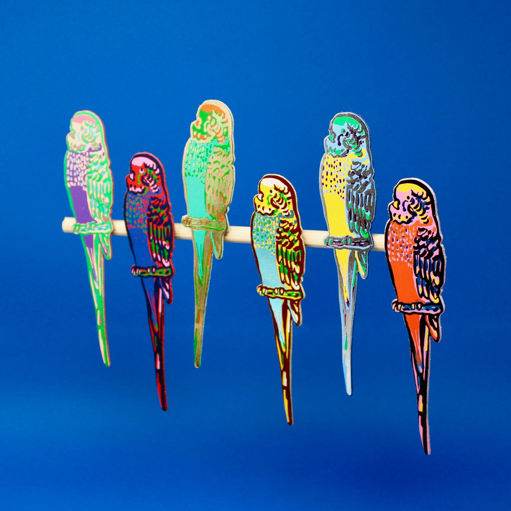 Budgie Bookmarks – Ark Colour Design - Retail