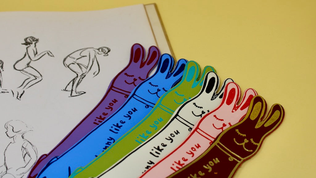 Bunny Bookmark – Ark Colour Design - Retail