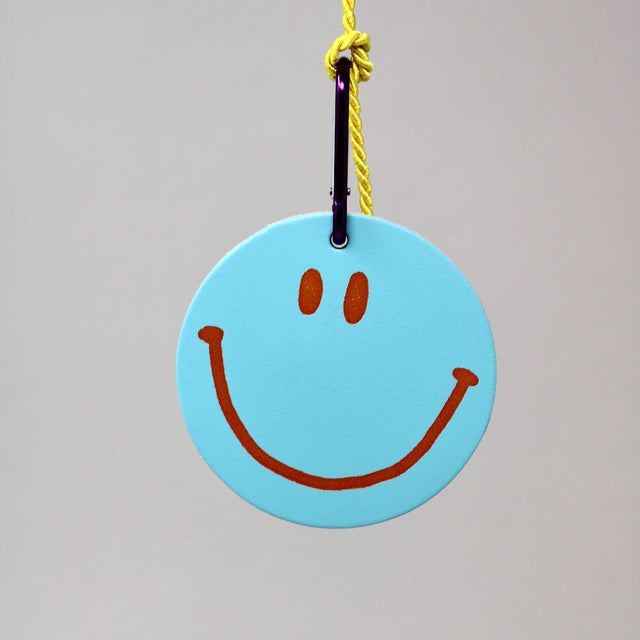 Happy Face Bag Tags